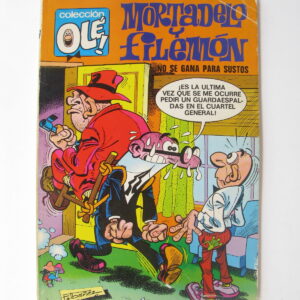 MORTADELO Y FILEMÓN - NO SE GANA PARA SUSTOS - OLÉ Nº 107 - BRUGUERA 1ª ED. 1974