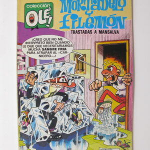 MORTADELO Y FILEMÓN - TRASTADAS A MANSALVA - OLÉ Nº 140 - BRUGUERA 1ª ED. 1977